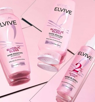 Elvive Glycolic Gloss για απαλά και μεταξένια μαλλιά