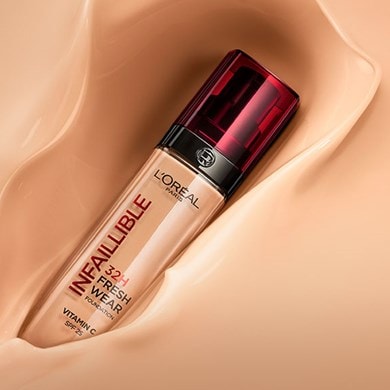 Infaillible Make Up Landing Page