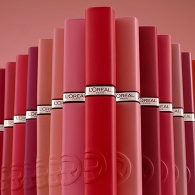Infaillible Lipstick Landing Page