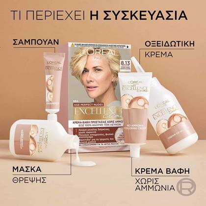 Excellence Age Perfect Nudes περιεχόμενα συσκευασίας