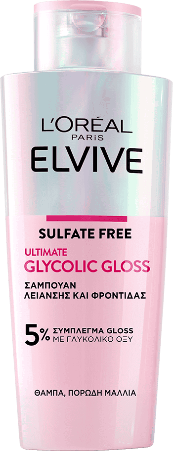 Glycolic Gloss Σαμπουάν για Λαμπερά Μαλλιά με Γλυκολικό Οξύ