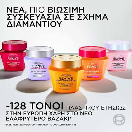 Elvive Glycolic Gloss Μάσκα σε Σχ΄ήμα Διαμαντιού