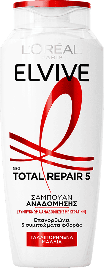 Total Repair 5 Σαμπουάν Αναδόμησης Ταλαιπωρημένων Μαλλιών