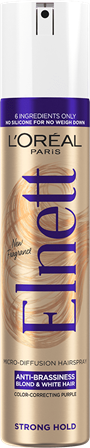 Elnett AntiBraziness Blond White Hair 200ml