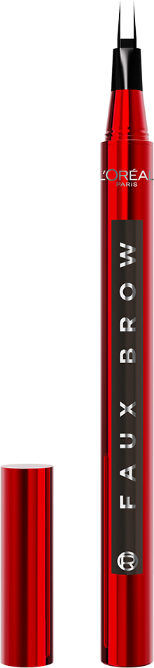2024 OAP Makeup FAUX BROW Opened Pack Front GRANITE