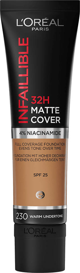 2022 OAP Makeup Infaillible Matt Cover 230 Warm Pack Front
