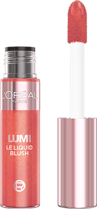 2024 OAP Makeup LUMI Le Liquid Blush 625 Glowy Gold Pink Opened Pack Front