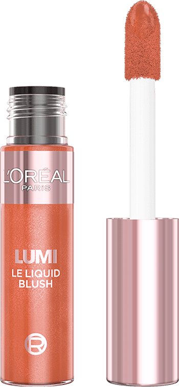 2024 OAP Makeup LUMI Le Liquid Blush 627 Glowy Warm Peach Opened Pack Front