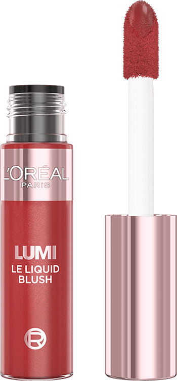 2024 OAP Makeup LUMI Le Liquid Blush 635 Glowy Worth It Medium Opened Pack Front