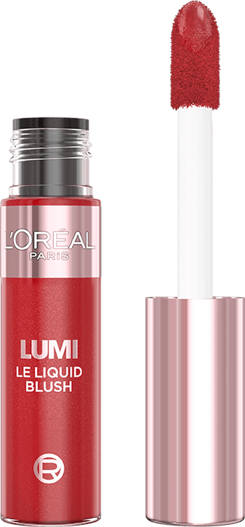 2024 OAP Makeup LUMI Le Liquid Blush 640 Glowy Rouge Paris Opened Pack Front