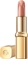 2023 OAP Makeup COLOR RICHE Nude Of Worth SATIN Shade 505 Opened Cap Laying Down Pack Front