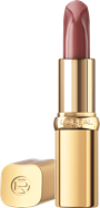 2023 OAP Makeup COLOR RICHE Nude Of Worth SATIN Shade 570 Opened Cap Laying Down Pack Front