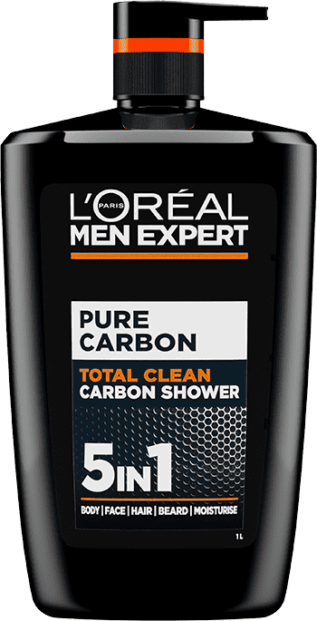 SHOWER GEL CARBON 1L