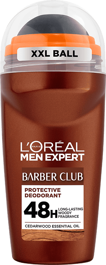 Barber Club Αποσμητικό Roll-On 48ωρη Δράση