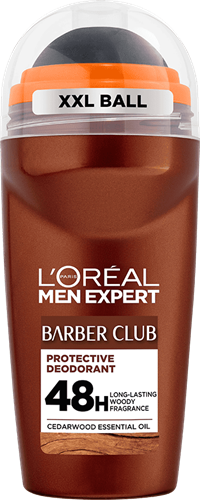 Barber Club Αποσμητικό Roll-On 48ωρη Δράση