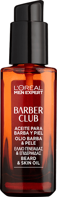long beard and skin packshot