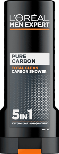 PURE CARBON SHOWER GEL 400ml