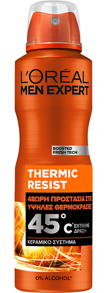 MEN EXPERT THERMIC RESIST SPRAY DEODORANT PACKSHOT