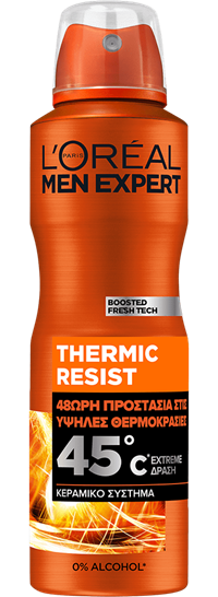 MEN EXPERT THERMIC RESIST SPRAY DEODORANT PACKSHOT