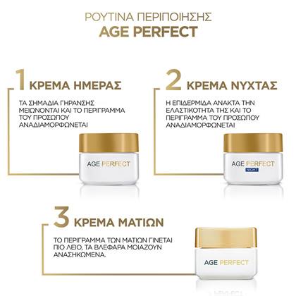 SKINCARE AGE PERFECT DAY NIGHT EYE CREAM REGIMEN ROUTINE