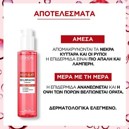 Revitalift Classic Gel αποτελέσματα