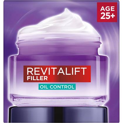 Revitalift Filler Hyaluronic Gel Cream Oil Control Box Right