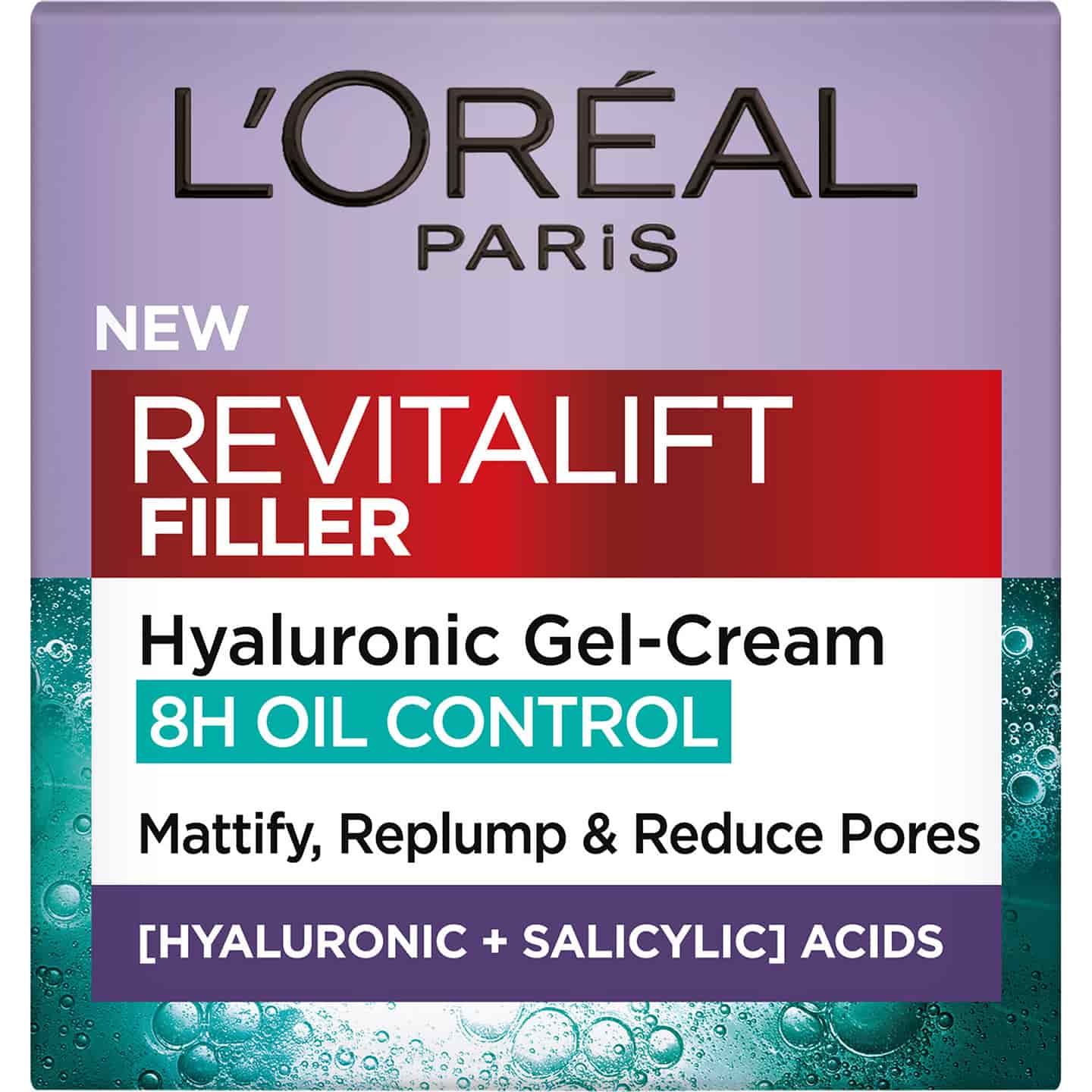 Revitalift Filler Hyaluronic Gel Cream Oil Control Box
