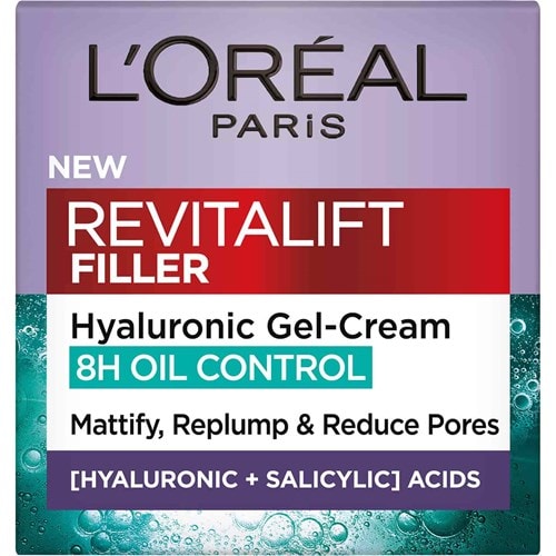 Revitalift Filler Hyaluronic Gel Cream Oil Control Box
