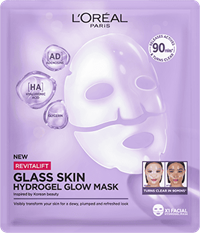 Revitalift Glass Skin Hydrogel Μάσκα Προσώπου για Ενυδάτωση & Λάμψη
