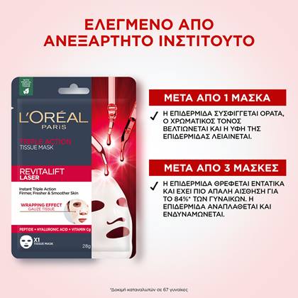 Revitalift Laser Tissue Mask